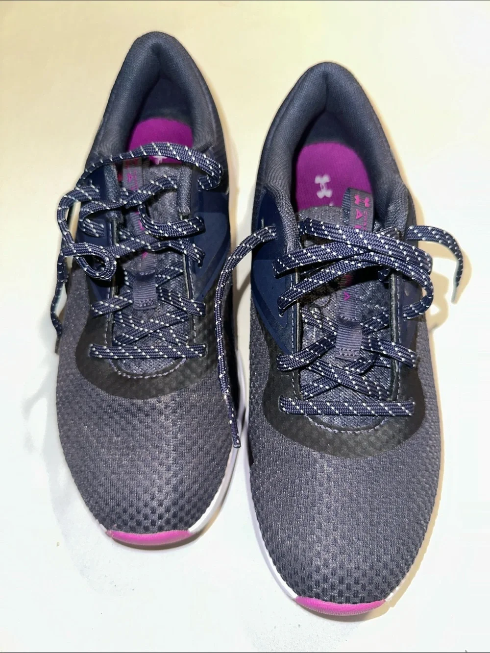 Under Armour Women’s Navy and Purple Running Trainer